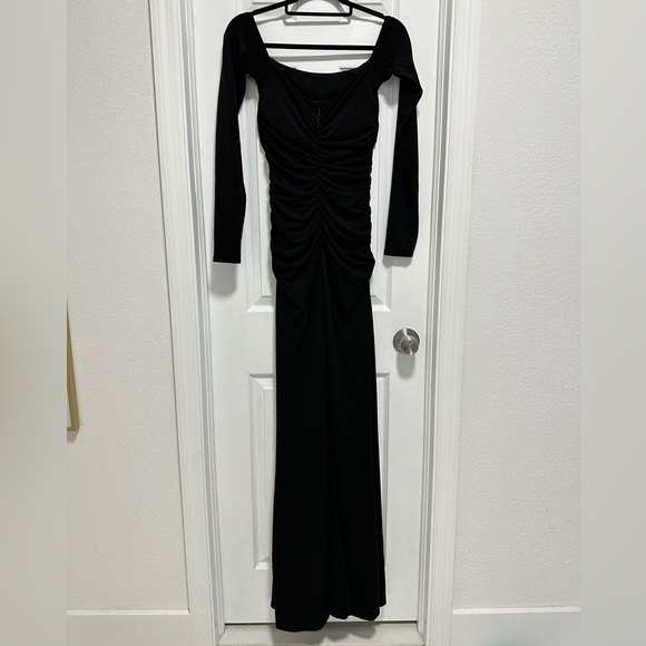 Cinq a Sept Holly Gown in Black - Picture 9 of 9